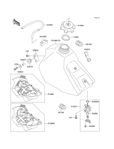  Топливный бак