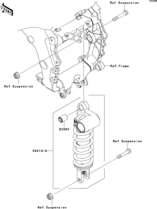 ZX1400 Амортизатор