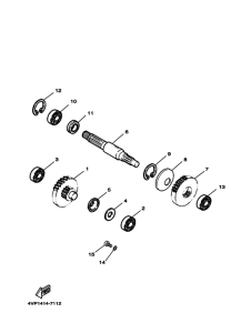 YA100W ﾄﾗﾝｽﾐﾂｼﾖﾝ