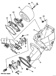 YZ250 Впускная система
