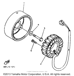 XJ600SD Генератор
