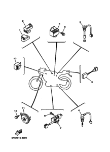 RZ50 Электрические детали
