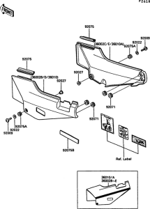 ZG1000 Боковые обтекатели