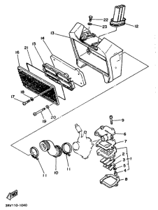 PW80 Впускная система