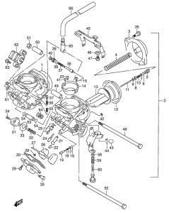 VL1500 Carburetor assy