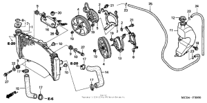 ST1300 Радиатор