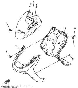 YA50TA Ветровое стекло