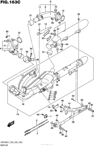VZR1800 Muffler (Vzr1800Bzl7 E28)