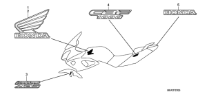 CBF1000 Stripe / mark