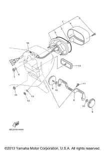 XVS11XCB Фонарь
