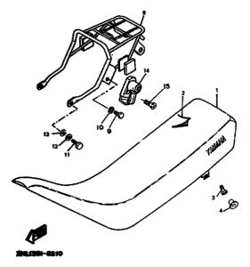 DT50R Сиденье