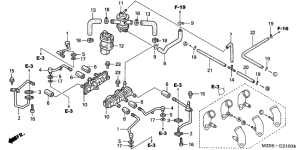 GL1500CD Воздушный регулирующий клапан