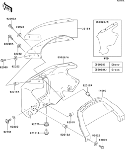 ZR1100 Cowling(zr1100-c3)
