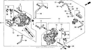 VT1100C2 Карбюратор