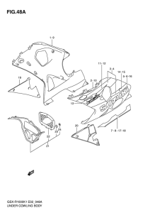 GSX-R1000 Under cowling
