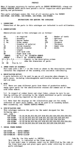 GSX-750 Catalog preface