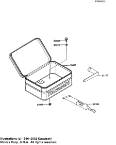  Owner tools / tool case