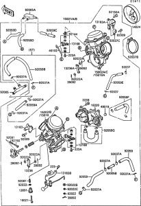 VN1500 Carburetor(1 / 2)