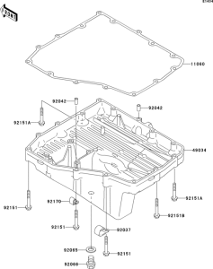 ZX1200 Маслянный поддон