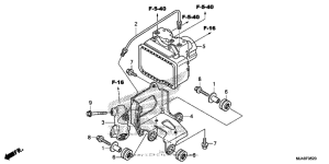 VT750CS (ABS) Модуль ABS