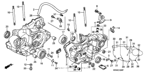  Картер двигателя