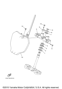 YZ125T1 Управление