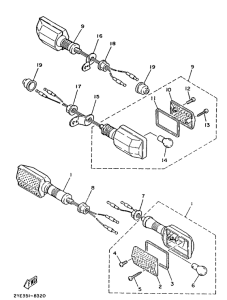 XT125 Поворотники