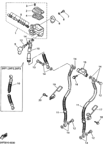 FZX750 ﾌﾛﾝﾄﾏｽﾀｼﾘﾝﾀﾞ