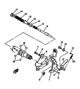 LBII-80 Переключение скоростей