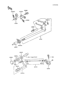 ER250 Механизм переключения передач