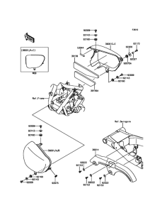 EJ800 Боковые обтекатели