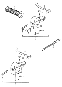 TS50 Left handle switch
