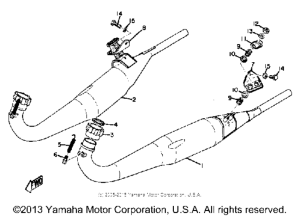 TD2B Выхлопная система