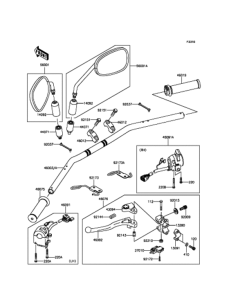 EJ800 ハンドルバー