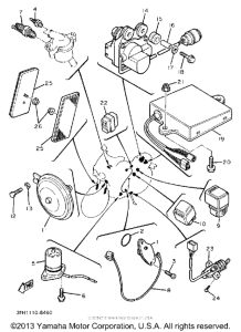 FZR400SWC Электрика