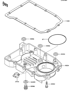 ZX600 Маслосборник