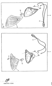 YE50 Поворотники