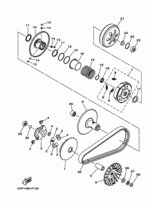 GPD150-A Сцепление