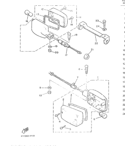 XJ900F Поворотники