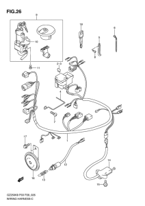 GZ250 Жгут проводов