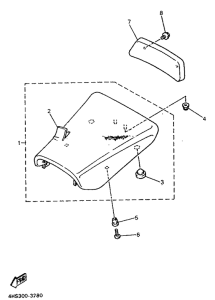 YZF750SP Сиденье