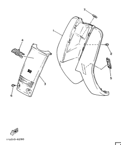 SH50 Ветровое стекло