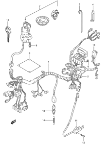 GSF1200S Жгут проводов