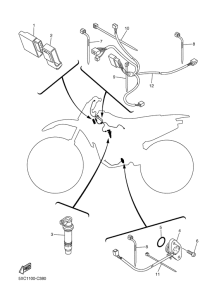 YZ250F Электрика 1