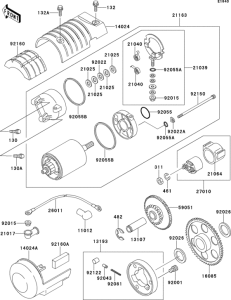 ZR550 Стартер