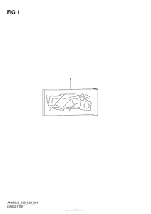 AN650 Набор прокладок