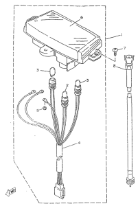 CY50R Panel de cuenta kms. y testigo
