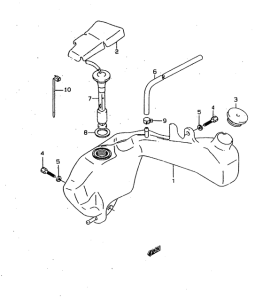 RMX50 Бак масляный