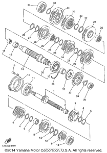 YZF-R1 Трансмиссия