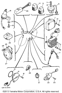 XS400J Электрика